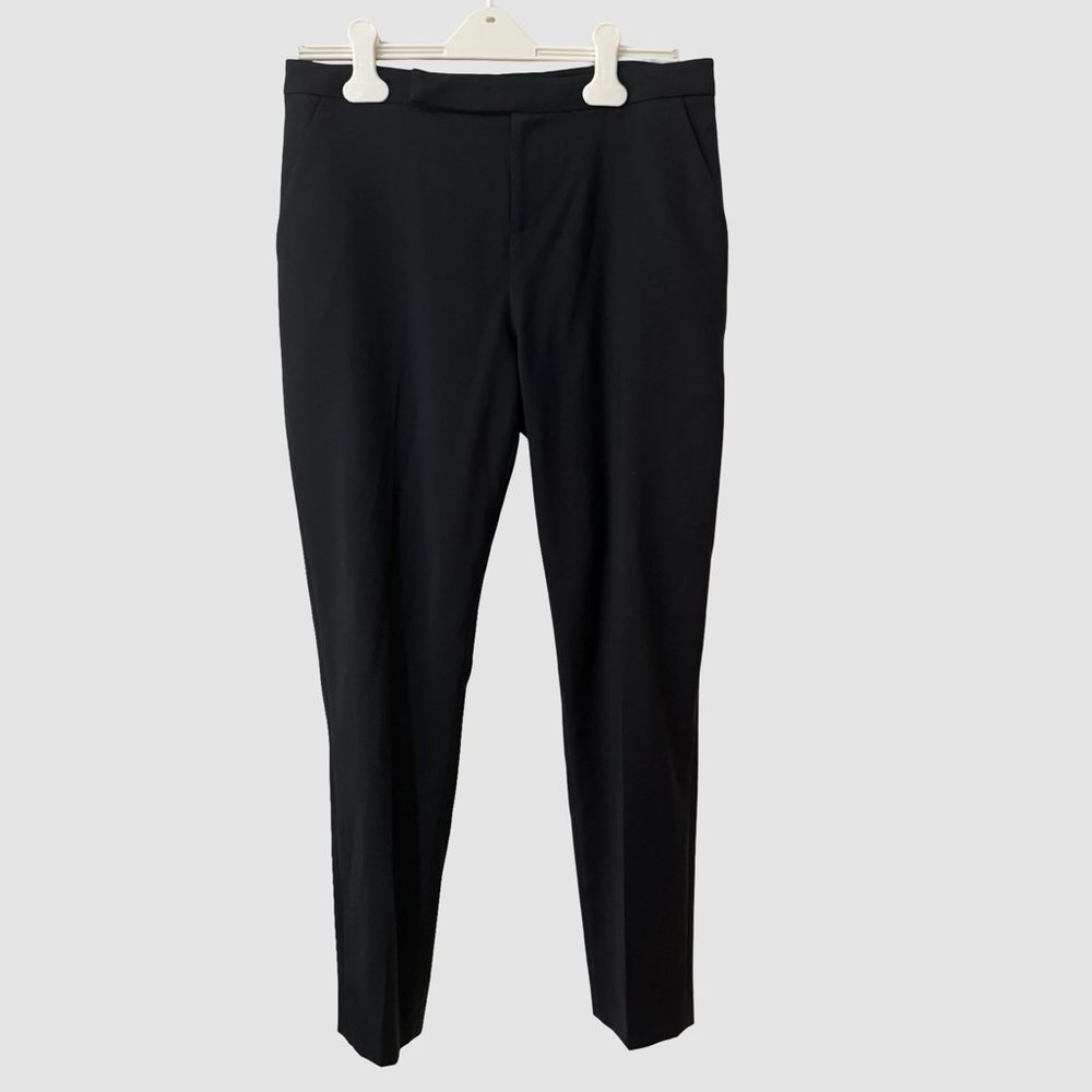 Equipment Femme Navy 100% Wool Dress Pant Trousers  US6